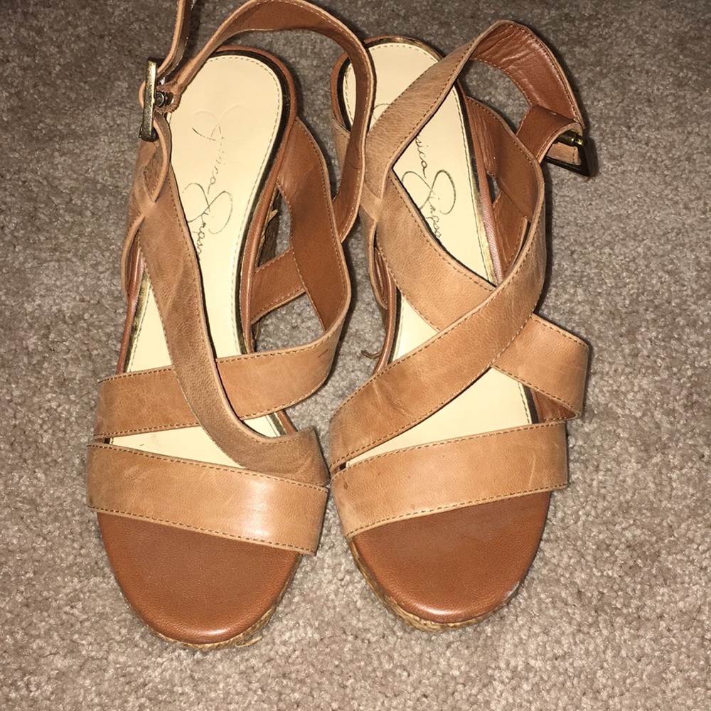Jessica Simpson wedges