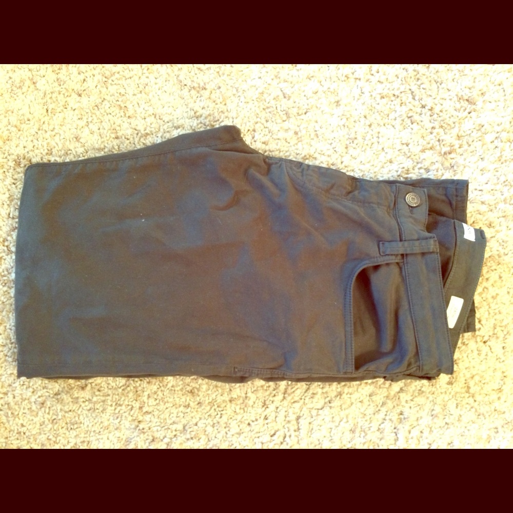 Mavi-Zach straight leg men's green pants