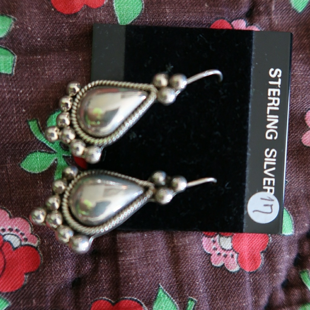 Sterling silver earrings