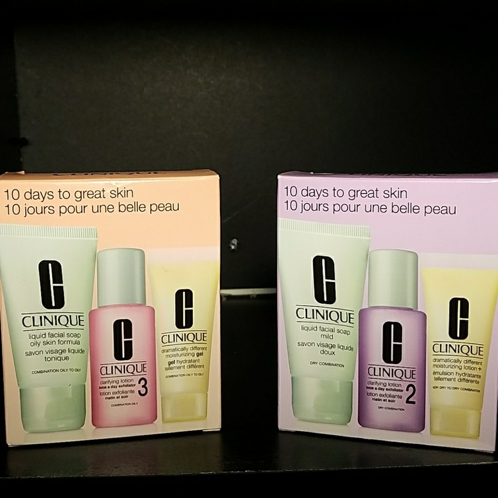 clinique travel size 3-step