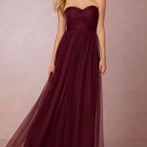 Jenny Yoo Annabelle dress in Black Cherry 🍒