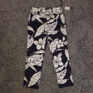 Ralph Lauren Hibiscus Pants - Size 6