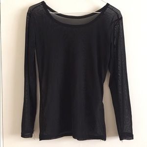 Sheer Mesh Longsleeve