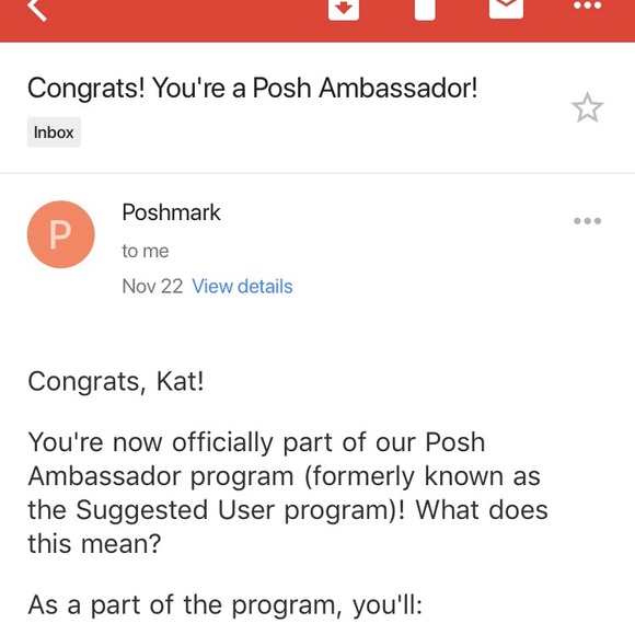 Poshmark Ambassador - Picture 2 of 2