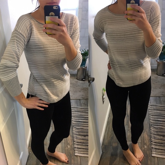 Neutral Stripes Sweater - Picture 2 of 6