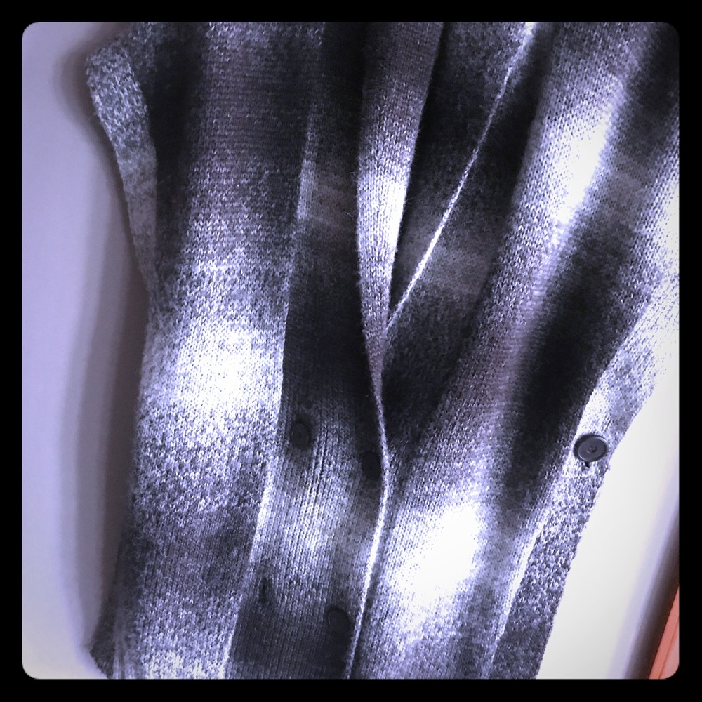 Beautiful wool knit vest/sweater coat/ tunic