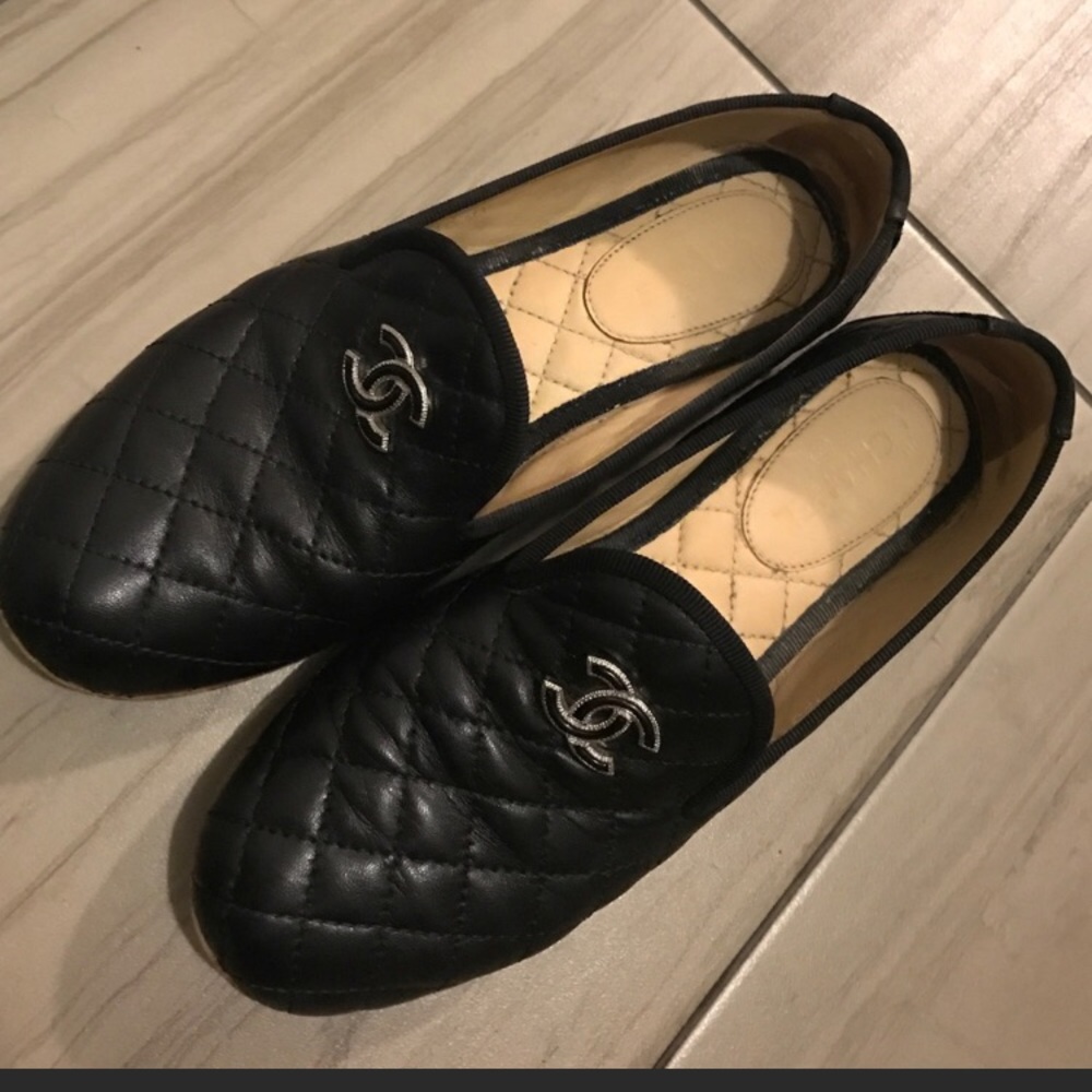 Chanel flat 100%