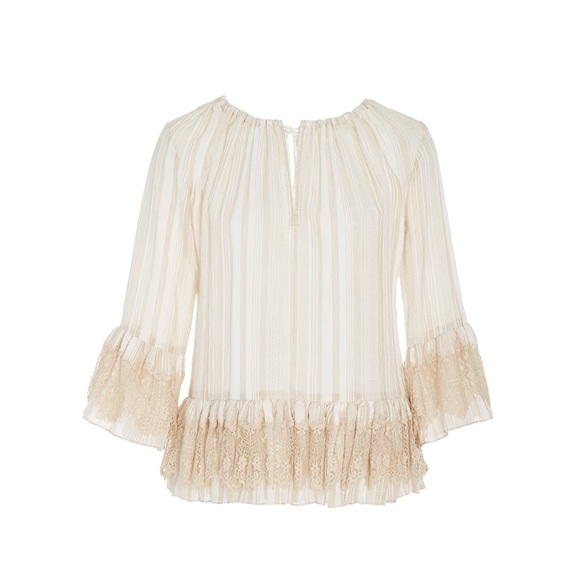 TRYB212 Stacey Lace Ruffle Top - Picture 4 of 7