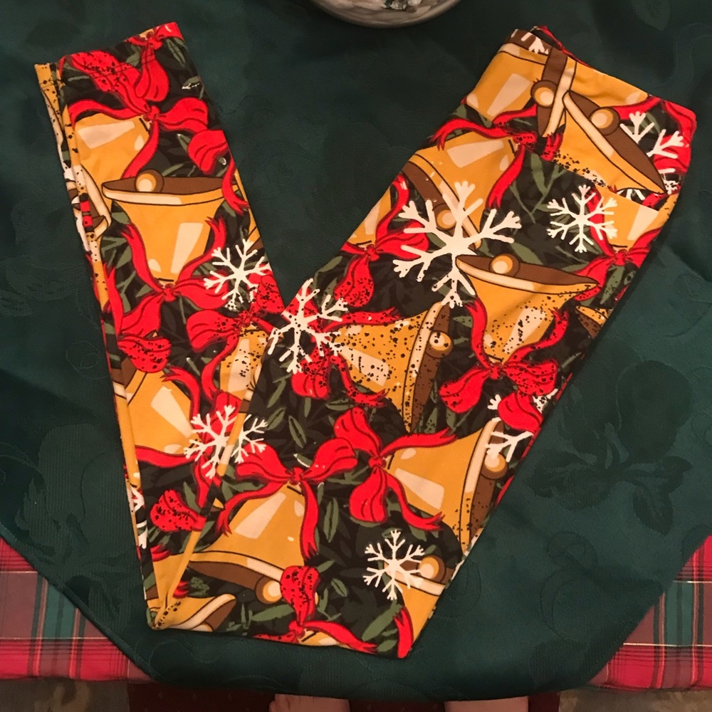 Lularoe  OS Christmas Leggings