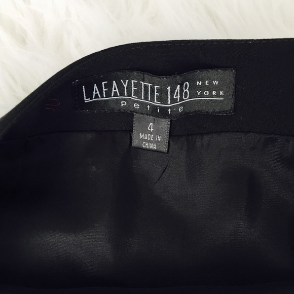 LAFAYETTE 148 NEW YORK Petite Mini Skirt Sz 4 - Picture 7 of 7