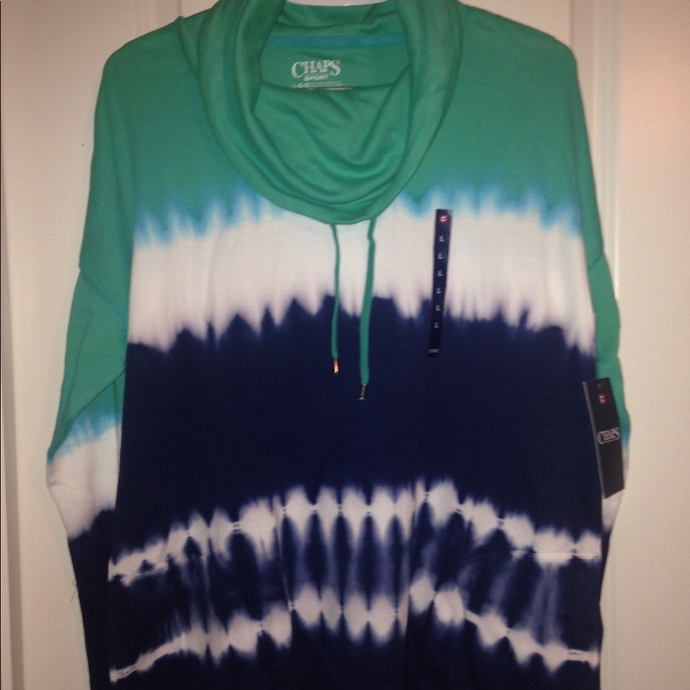Chaps Sport Funnel-Neck Hoodie