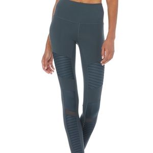Alo High Waist Moto Leggings Size M