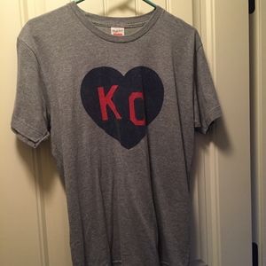 Heart KC Gray Shirt