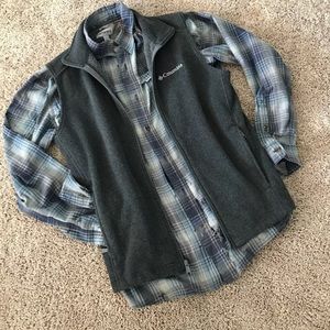 Columbia Zip Up Vest