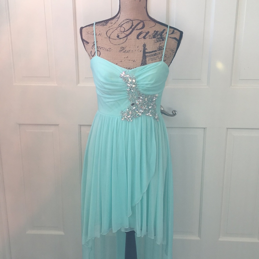 Beautiful Aqua Formal Dress