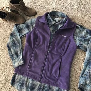 Columbia Zip Up Vest