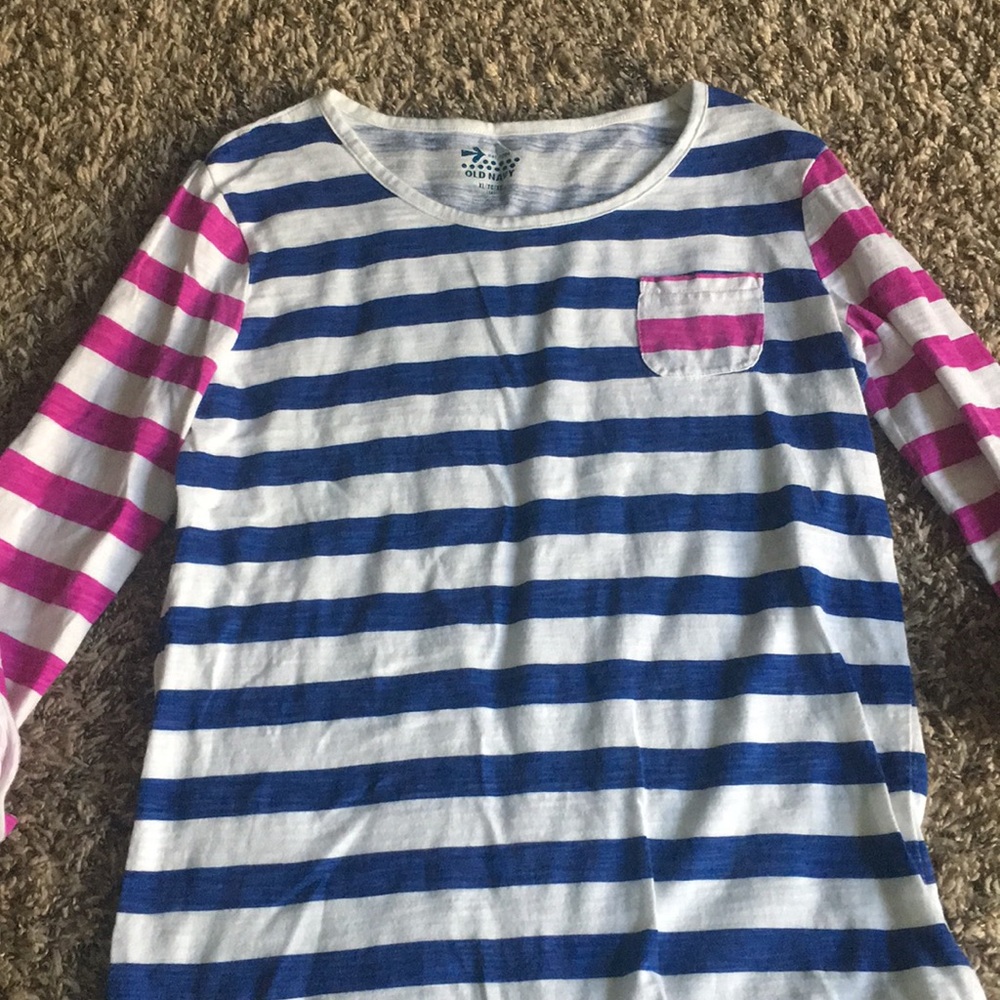 girls old navy quarter sleeve tee