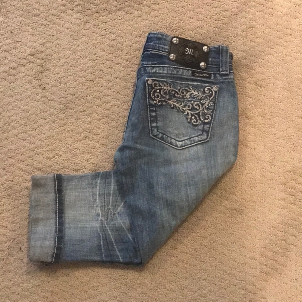 Miss Me cropped jeans