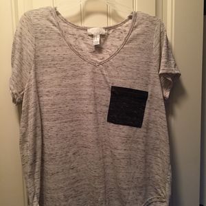 Heather Cream and Gray