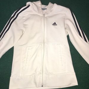 White Adidas Jacket
