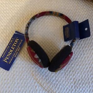 Pendleton ear muffs.