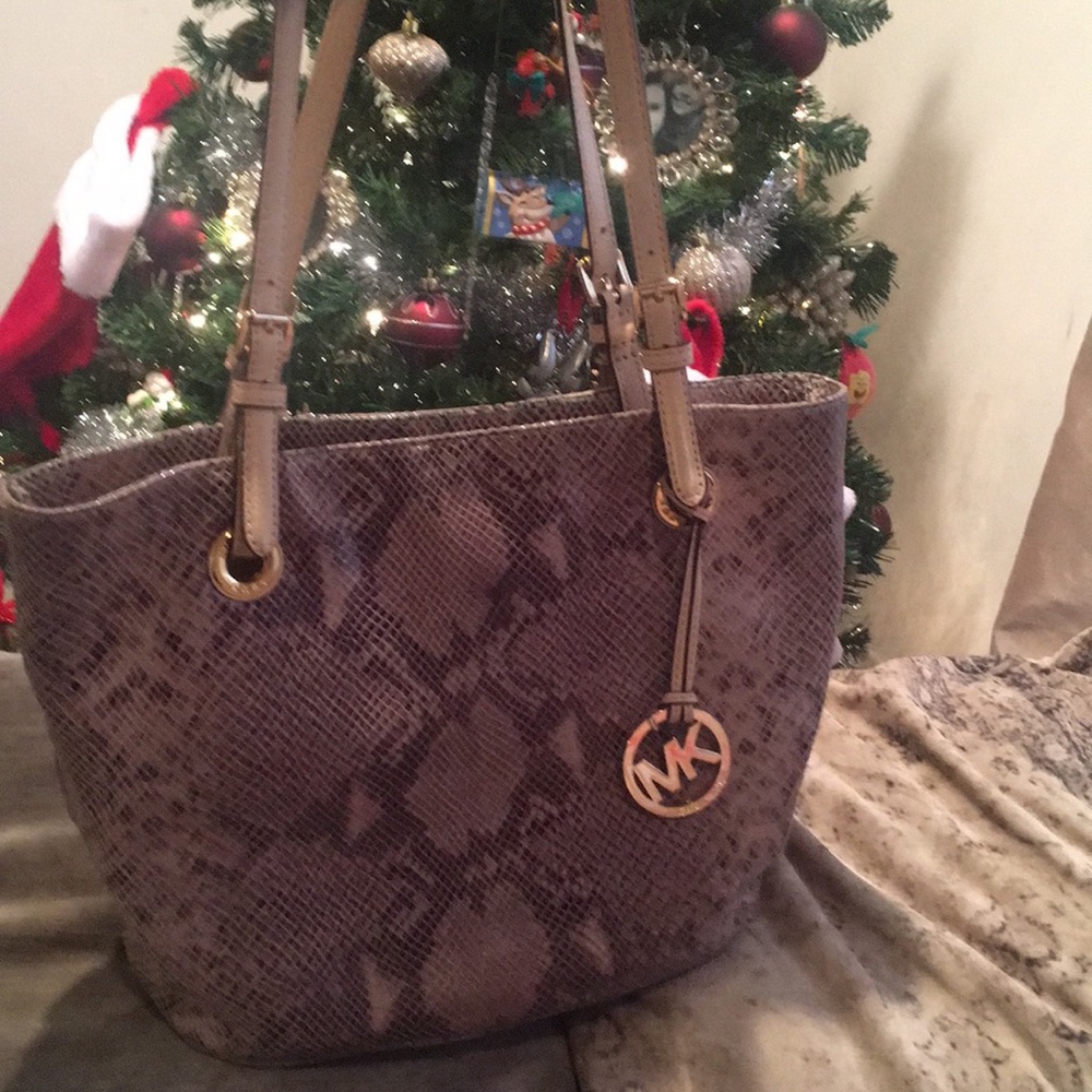Snakeskin Micheal Kors Purse