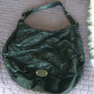 Large bag that can be a cross over bag.