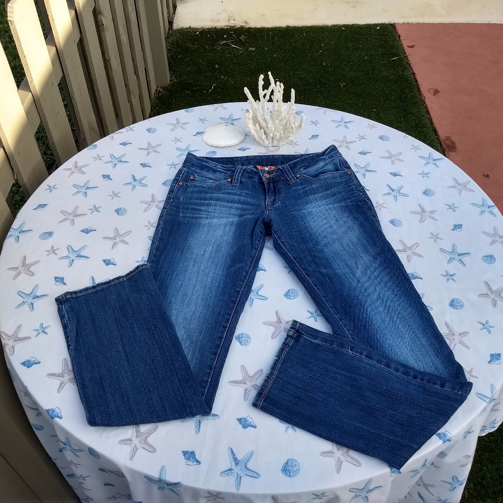 LUCKY BRAND 28 MIDNIGHT LOLA STRAIGHT JEANS - Picture 5 of 8