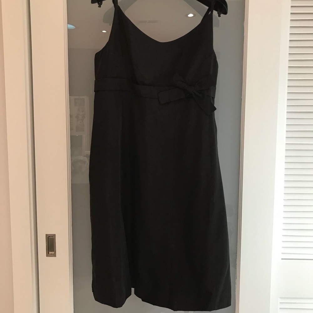 Adrienne Vittadini Black Dress with Bow