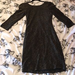 Cecico Sparkly Gold NYE Dress Size Small