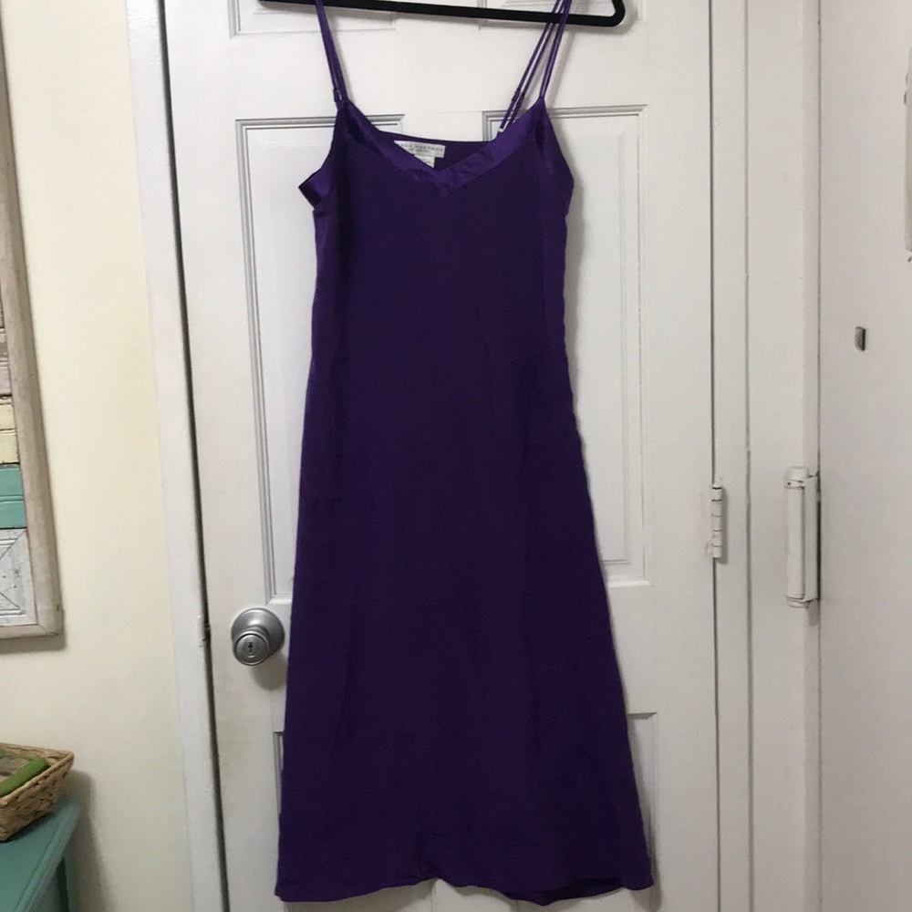 Violet Silk nightgown