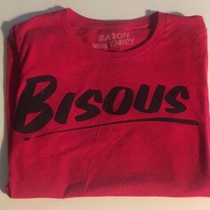 Baron Von Fancy red Bisous tee