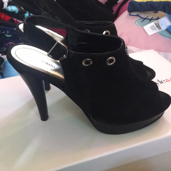 Gelato black heels - Picture 4 of 4