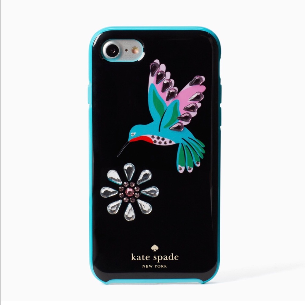 jeweled hummingbird iphone 7/8 case