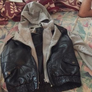 Leather jacket