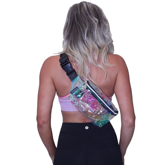 Stylish Festival Hologram Neon Fanny Bag Pack  - Picture 5 of 5