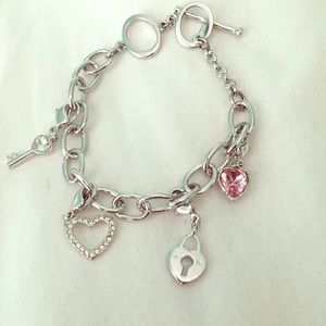 Swarovski charm bracelet