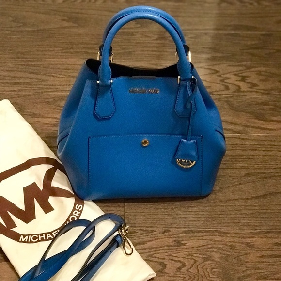 Michael Kors Satchel 💙 - Picture 1 of 2