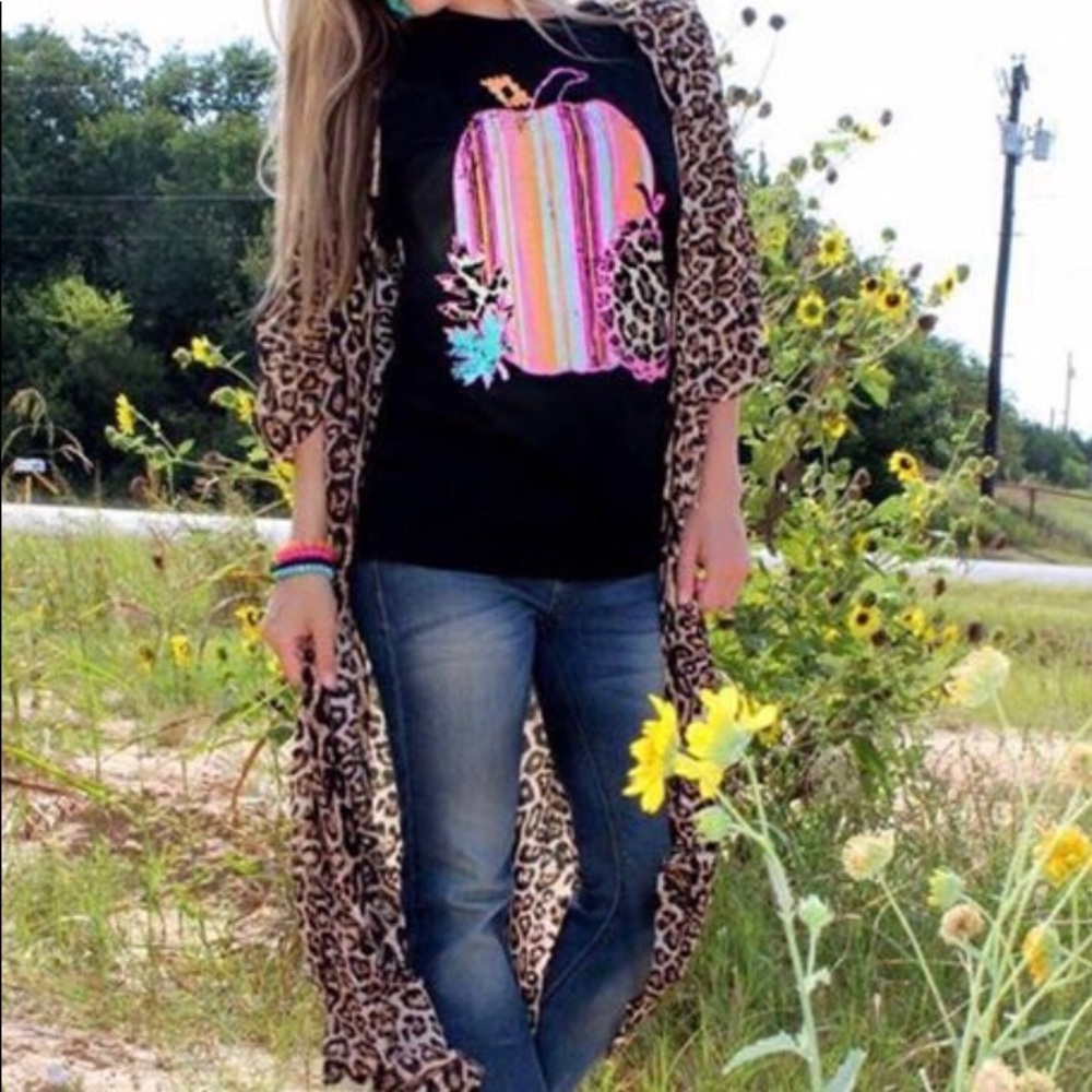 Cheetah Print Duster