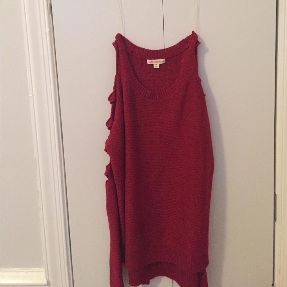 Red sweater