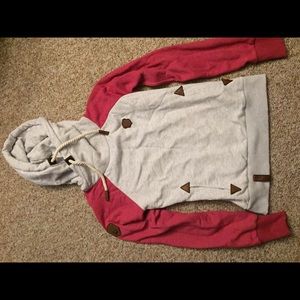 Naketano cowl neck hoodie