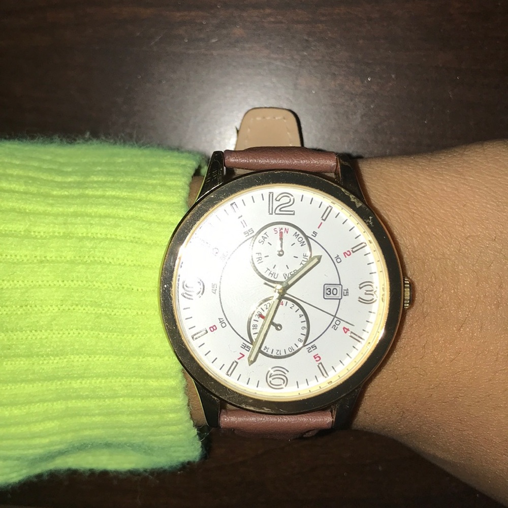 Leather Watch