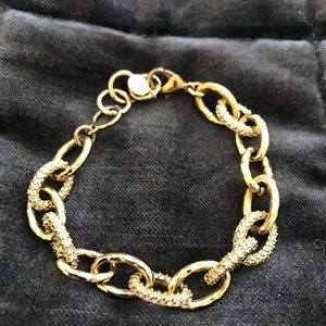Stella & Dot Pavé chain bracelet