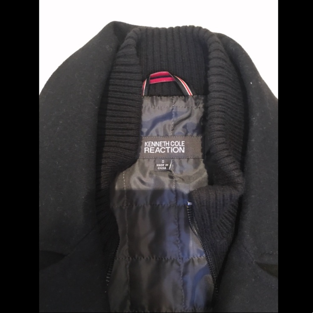 Never worn Kenneth Cole Reaction peacoat - Picture 2 of 5