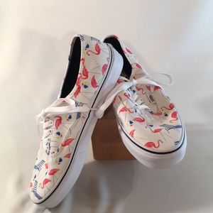 Flamingo Vans, cutest sneakers going! W10