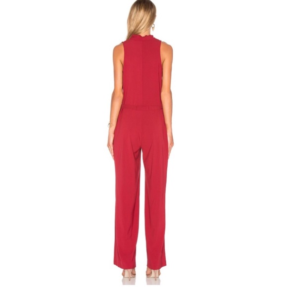 ✨NWOT✨ Cupcakes & Cashmere Red Margo jumpsuit - Picture 3 of 4