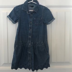 Gap size 5t denim dress