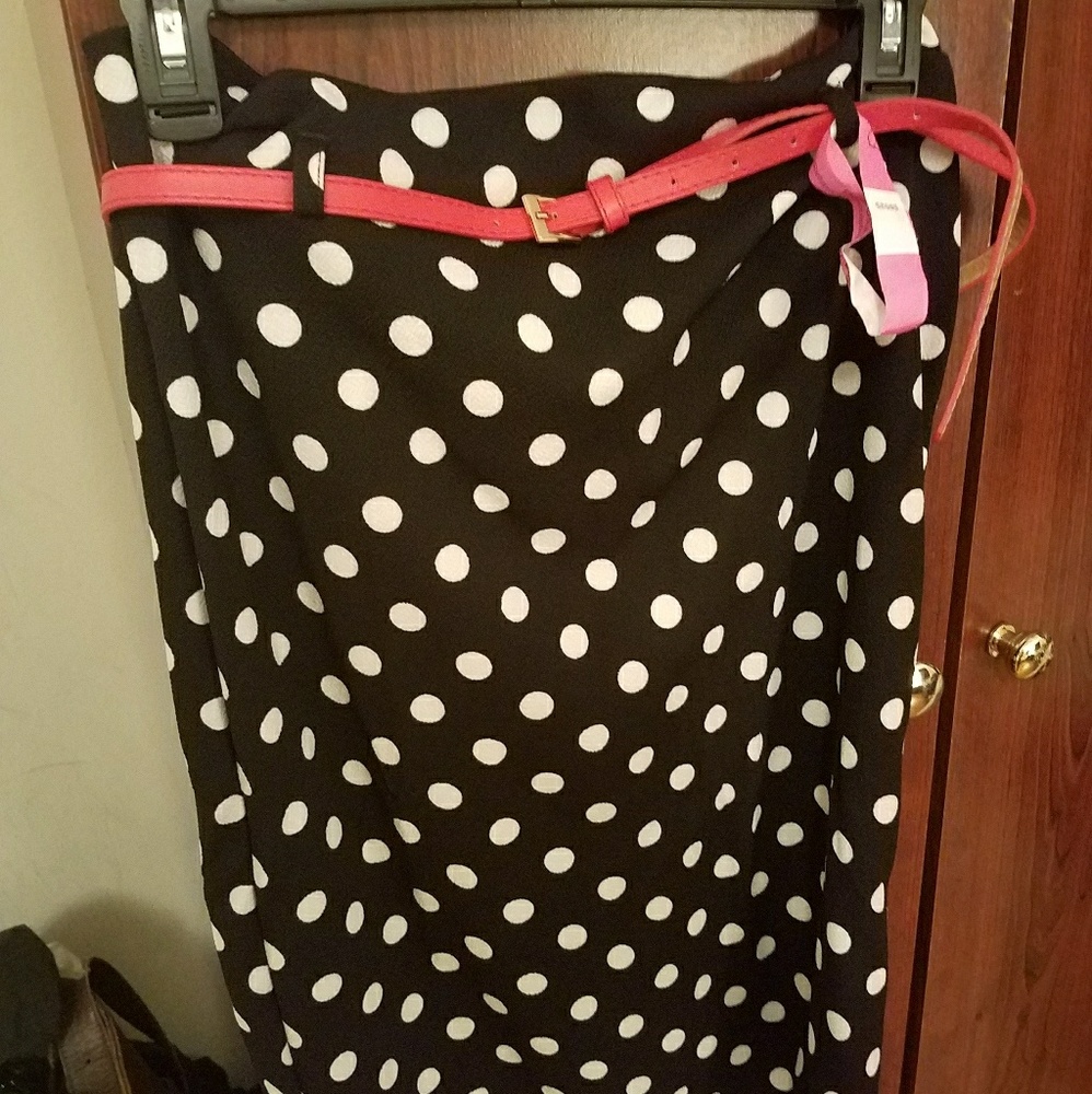 POLKA DOT SKIRT