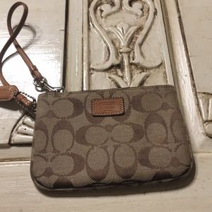 Coach wristlets