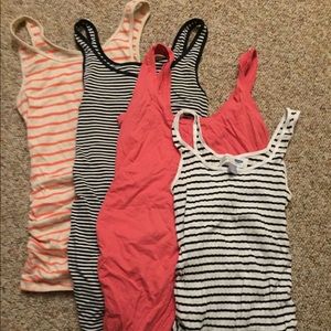 Old Navy maternity tank top lot